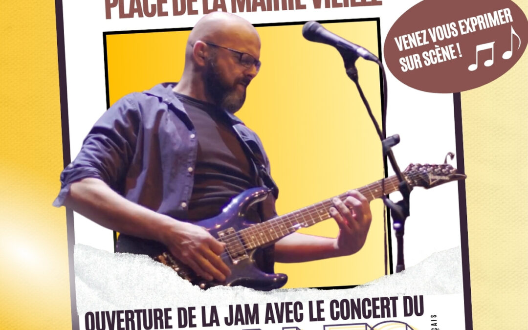 La Guinguette de la Musique 2025 : Concert Pop Rock ALFS et scène ouverte !
