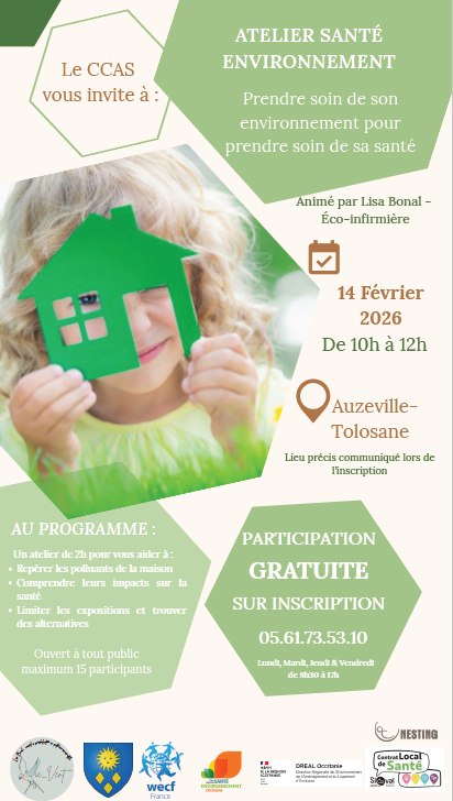 Atelier du CCAS sante environnement le 21 nov 2025