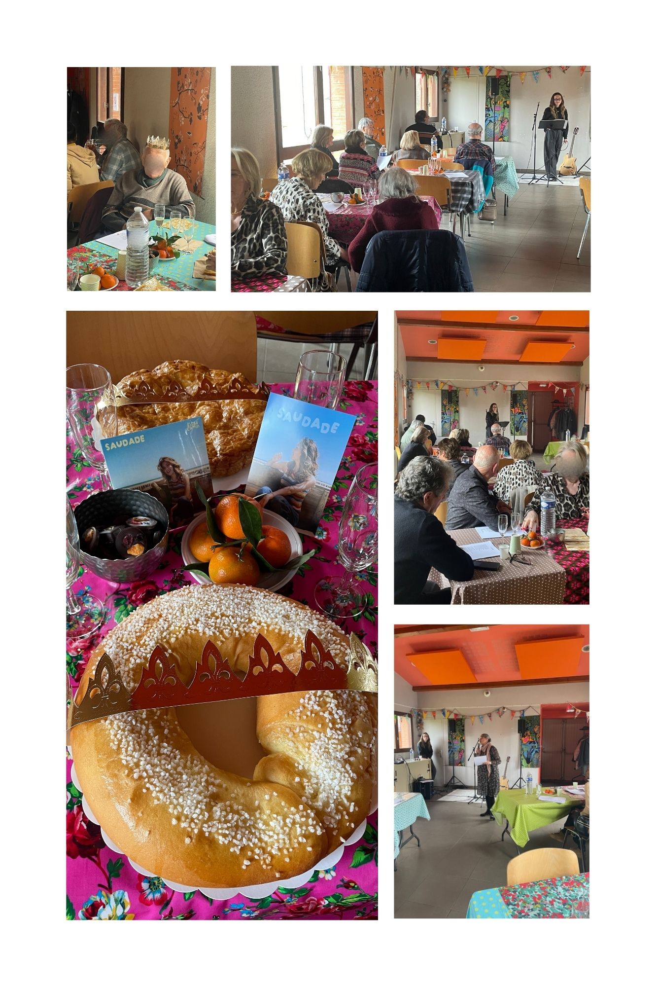 Collage the chantant the gourmand 2026 Concept de rénovation et de design de maison. Schéma de maison de différentes pièces. Projet d'ameublement. Notes autocollantes avec informations écrites, fond jaune. Plan architectural de maison avec palette de couleurs